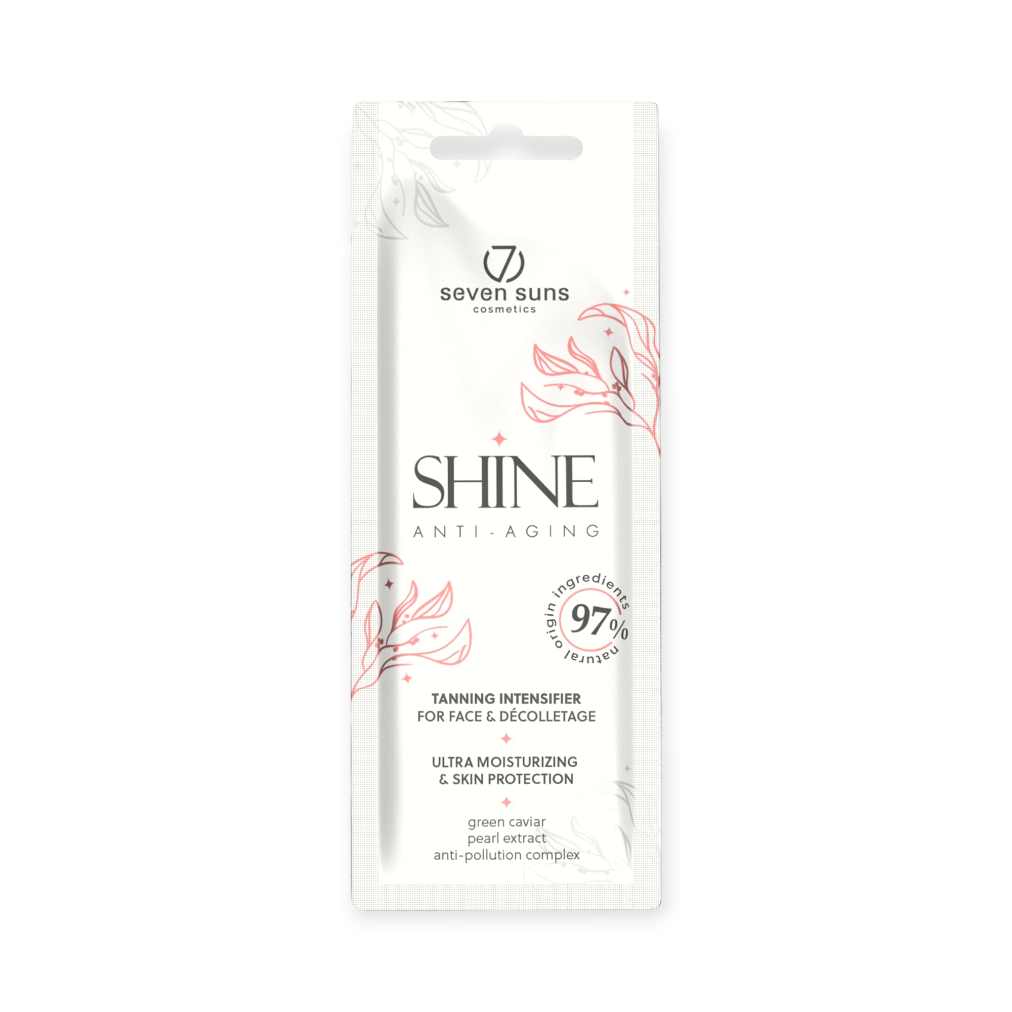 7Suns Special Shine 50X Intensificator de bronzare facial anti-aging - imagine 3