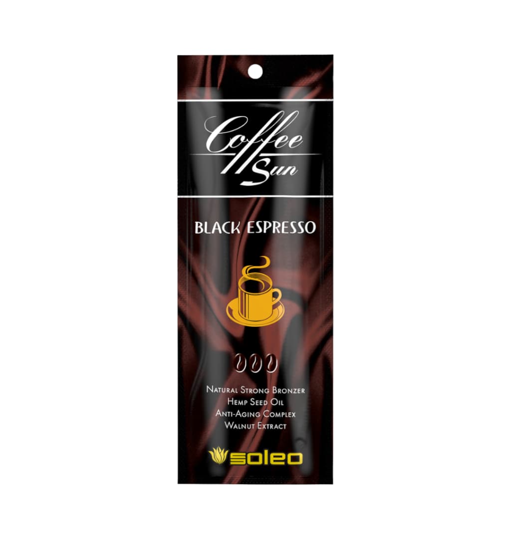 Soleo Black Expresso – Intensificator bronz cu ulei de cânepă - imagine 2