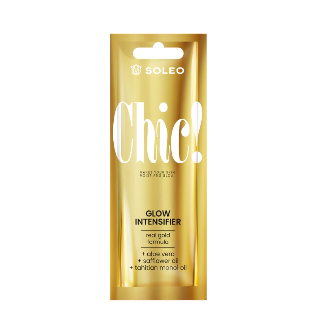 Soleo CHIC! – Accelerator bronz cu particule de aur - imagine 2
