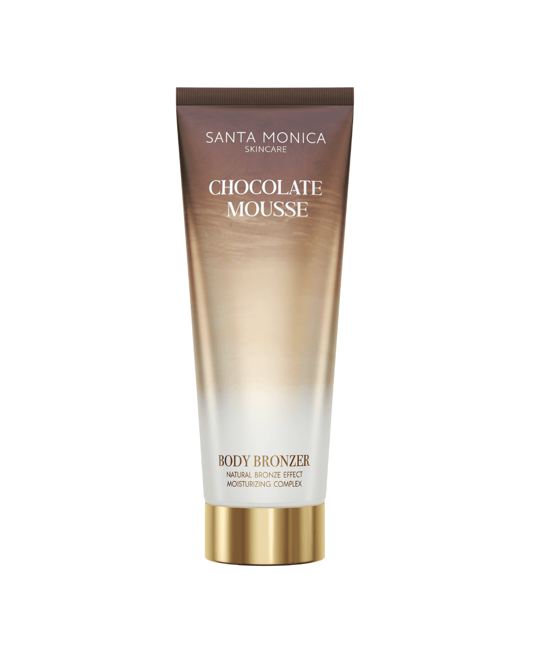 Santa Monica CHOCOLATE MOUSSE – Bronzer pentru corp cu extract de nucă și unt de cacao