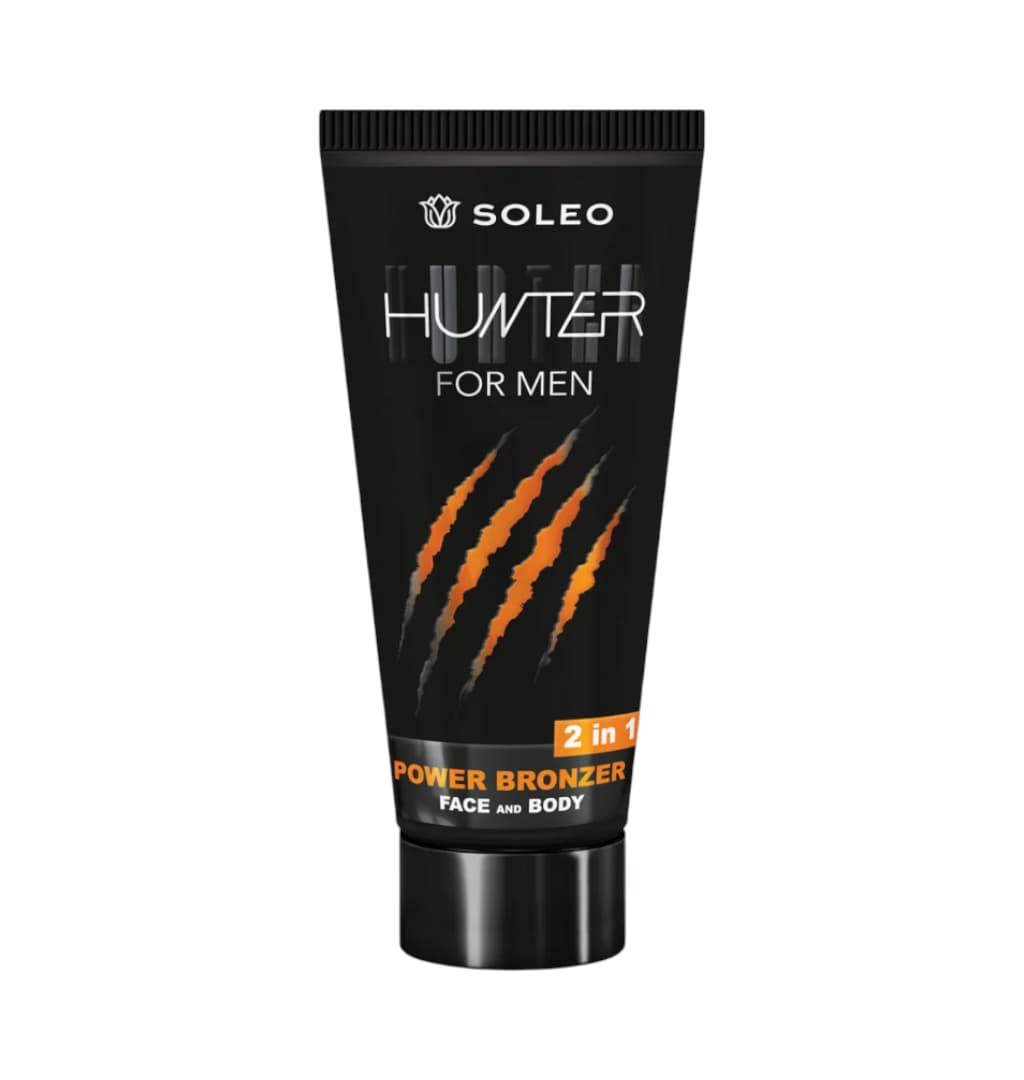 Soleo Hunter – Bronzant puternic pentru bărbați față & corp