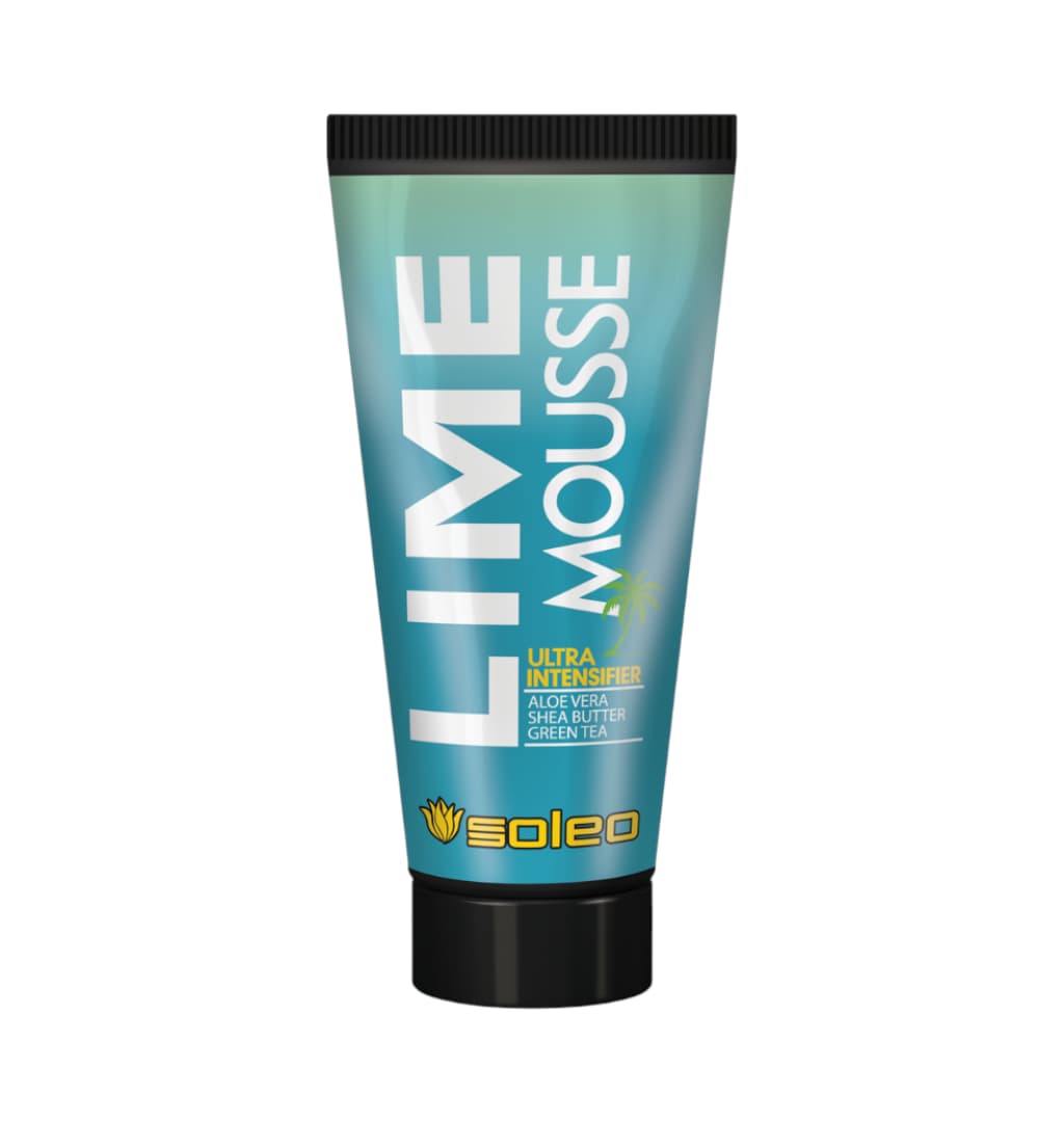 Soleo LIME MOUSSE – Accelerator bronz cu tyrozina și Aloe Vera