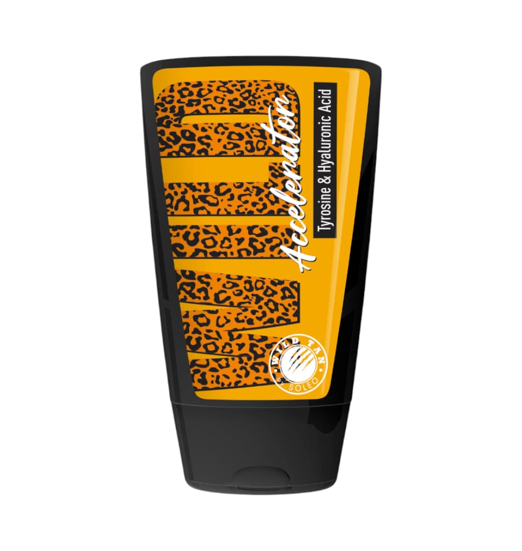Soleo WILD TAN ACCELERATOR – Loțiune bronzare cu colagen și acid hialuronic